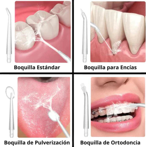 💦 Irrigador Dental: ¡Ponle fin al mal aliento y disfruta de una sonrisa fresca! 😁✨