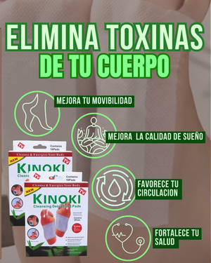 Parches Detox Revitalizantes Kinoki