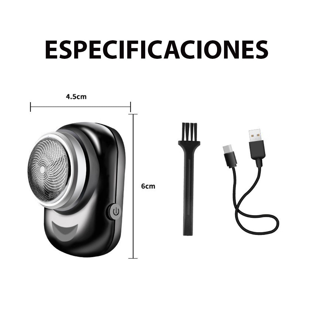 🪒Nueva Mini Afeitadora Portatil MyHuevos 🥚Pequeña Pero Poderosa 💪 SOLO POR HOY 50% OFF 🔥