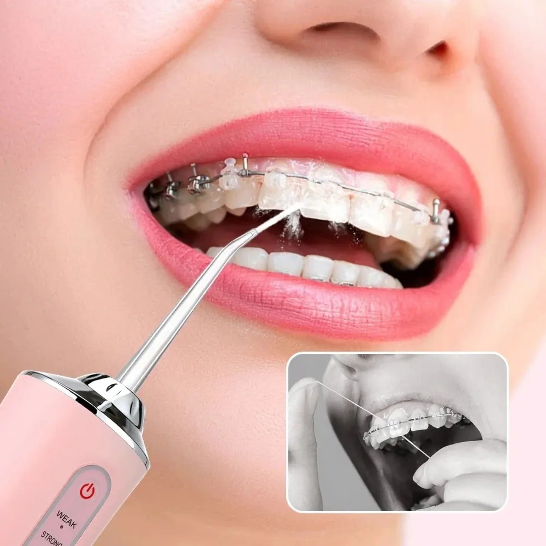 💦 Irrigador Dental: ¡Ponle fin al mal aliento y disfruta de una sonrisa fresca! 😁✨