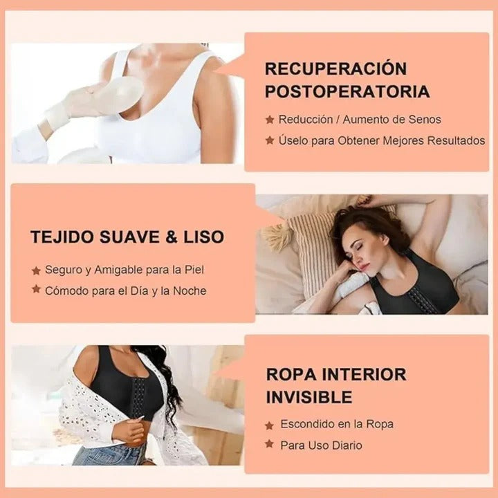 🔥💃 Brasier Corrector: ¡Dile adiós a la mala postura y luce espectacular!