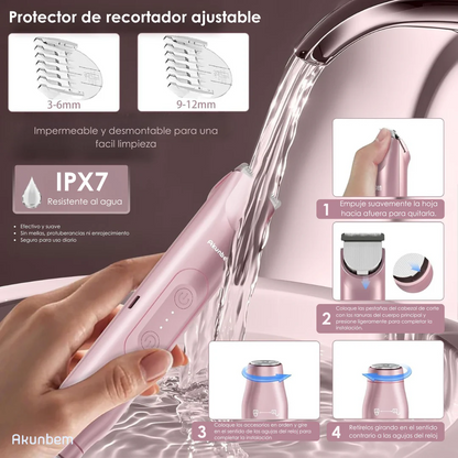 Depiladora 2 en 1 Akunbem