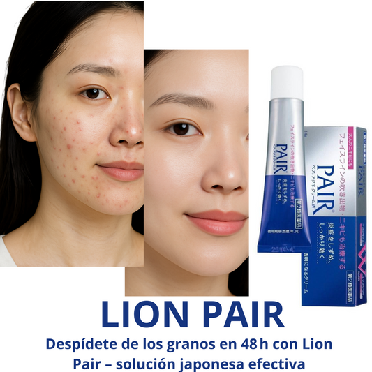 LION PAIR: Una solución japonesa diseñada para atacar el acné directamente desde la raíz