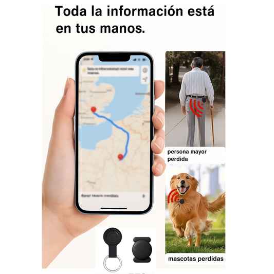 Mini GPS CON IMAN Y LLAVERO: Localización en tiempo real, nunca pierdas lo que más amas.