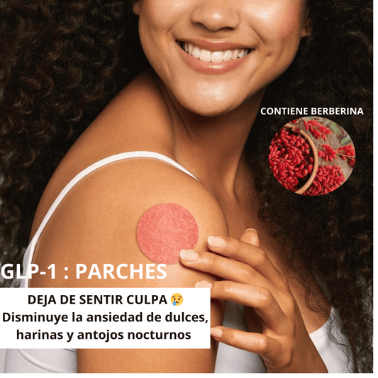 GLP-1 : PARCHES DE NO HAMBRE PARA 30 DÍAS
