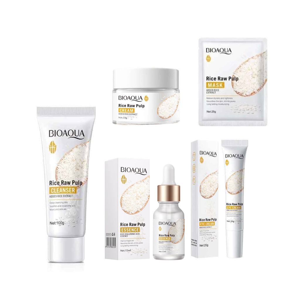 🌟Kit De Arroz Bioaqua +Mascarilla Gratis 🎁🌟
