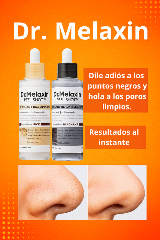 Dr.Melaxin: Exfoleante a base de arroz elimina puntos negros y espinillas