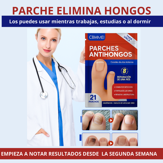 Fungal Nail: 21 Parches innovadores para uñas con hongos