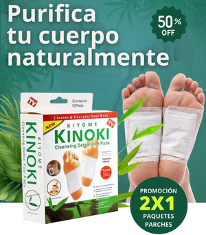 Parches Detox Revitalizantes Kinoki