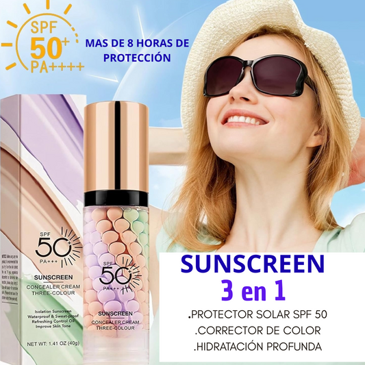 SUNSCREEN: DEJA DE LADO LAS IMPERFECCIONES Y MANCHAS POR EL SOL