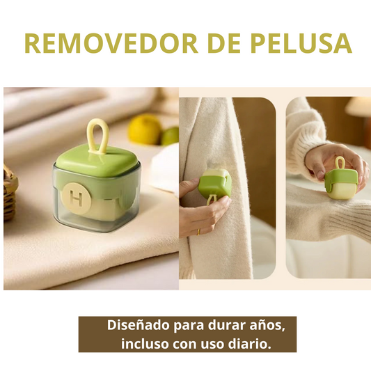 Removedor de pelusa: No más rodillos pegajosos ni aspiradoras ruidosas
