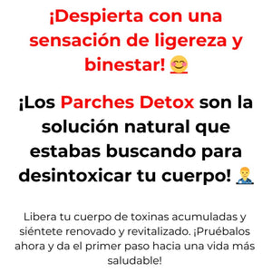 Parches Detox Revitalizantes Kinoki