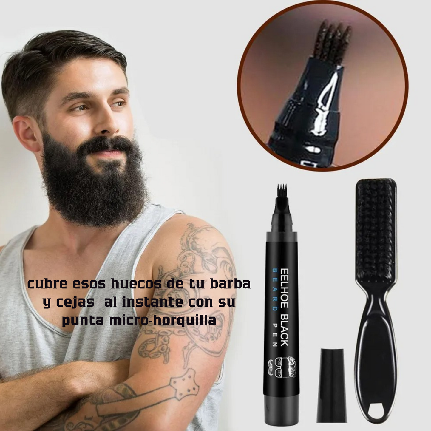 EELHOE: ¿Barba irregular, huecos visibles o líneas sin definición?