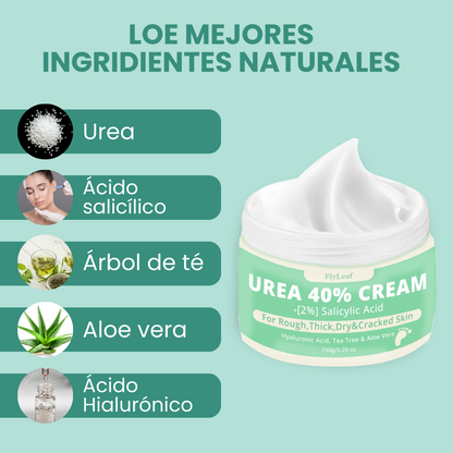 Crema Urea: Formulación recomendada por dermatólogos al 40 % de grado profesional