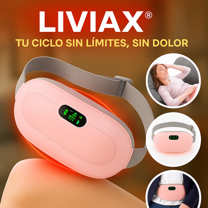 Liviax: Masajeador de cintura con calor(Alivia cólicos y dolor lumbar)
