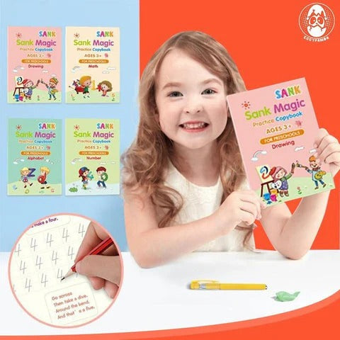 Cuaderno Magico Caligrafia X4✍️